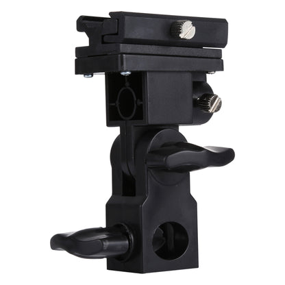 B Type Flash Light Stand Bracket(Black) - Stand Bracket by PMC Jewellery | Online Shopping South Africa | PMC Jewellery