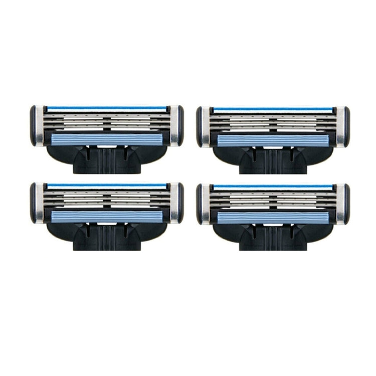 4 PCS Face Care Barber Shaving Razor Blade Refills Replacement Kit for Man - free shipping - PMC TechLife - Order now!