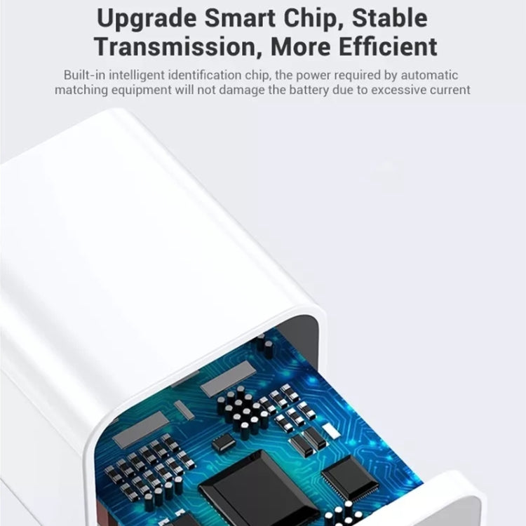 Original US Socket Plug USB Charger(White) - USB Charger by PMC TechLife | Online Shopping South Africa | PMC TechLife