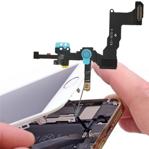 Original 2 in 1 Front Camera + Sensor Flex Cable for iPhone 5S - iPhone 5 Parts by PMC TechLife | Online Shopping South Africa | PMC TechLife