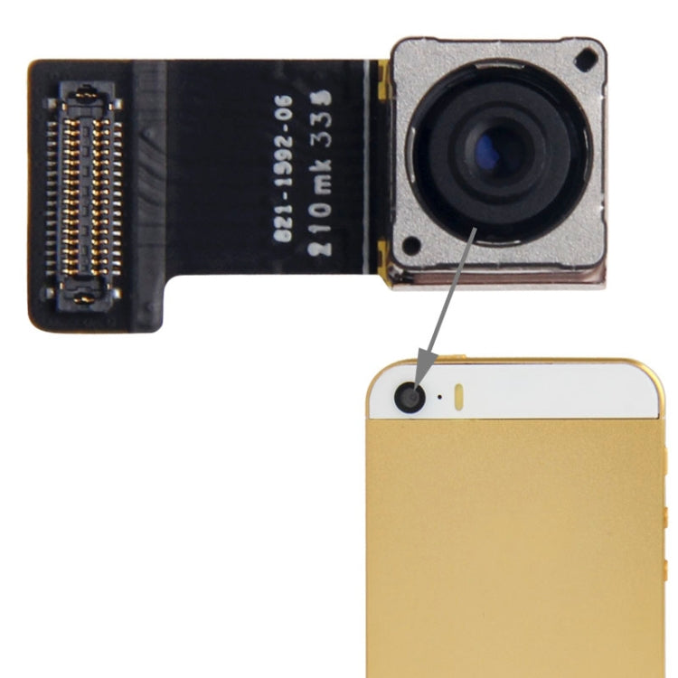 Original Back Camera for iPhone 5S - iPhone 5 Parts by PMC TechLife | Online Shopping South Africa | PMC TechLife