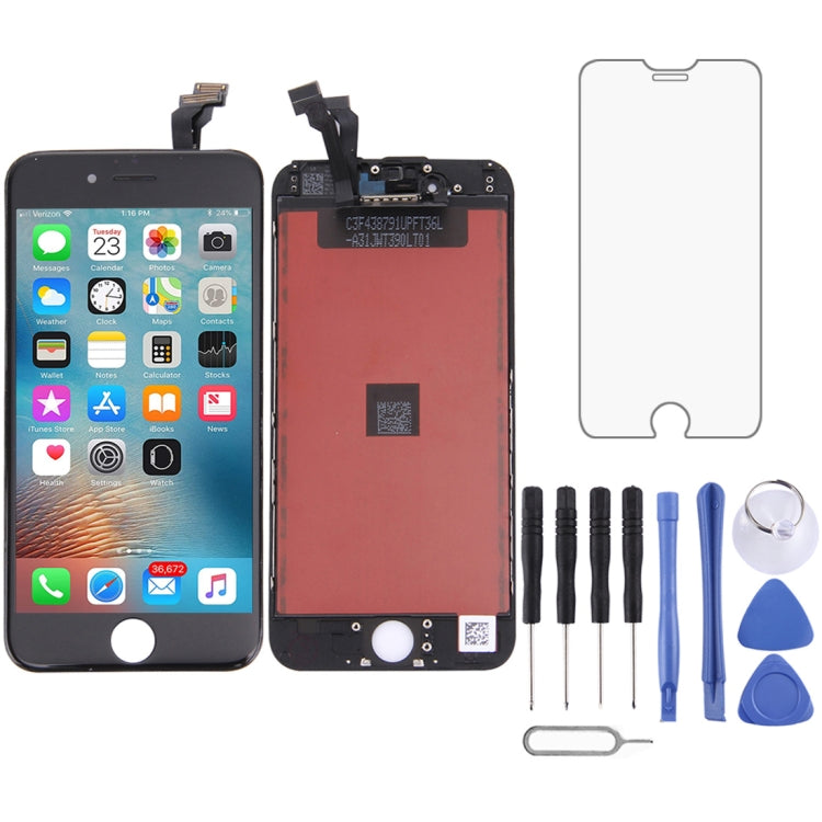 TFT LCD Screen for iPhone 6 Digitizer Full Assembly with Frame (Black) - free shipping - PMC TechLife - Order now!