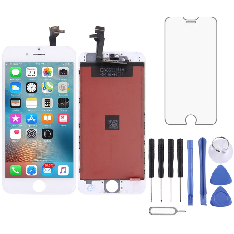 TFT LCD Screen for iPhone 6 Digitizer Full Assembly with Frame  (White) - iPhone 6/6 Plus Parts by PMC Jewellery | Online Shopping South Africa | PMC Jewellery