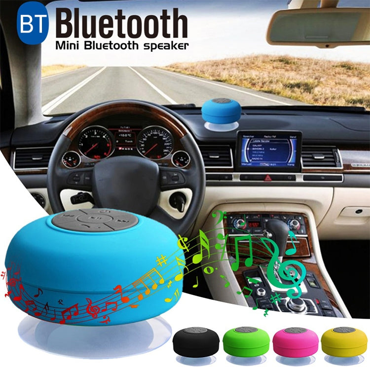 BTS-06 Mini Waterproof IPX4 Bluetooth V2.1 Speaker, Support Handfree Function(White) - Waterproof Speaker by PMC TechLife | Online Shopping South Africa | PMC TechLife