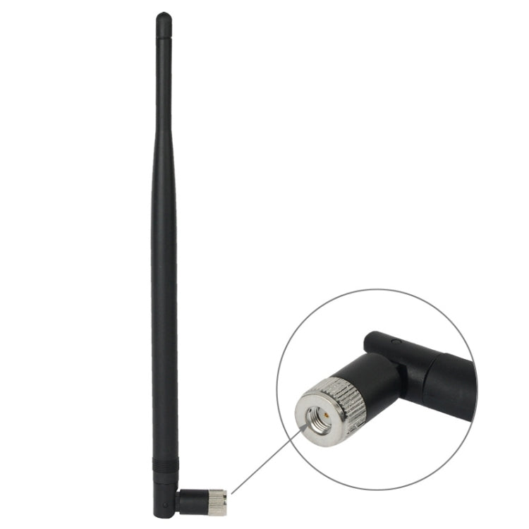 Wireless 7dBi RP-SMA Network Antenna(Black) - SMA/RP-SMA Antenna by PMC TechLife | Online Shopping South Africa | PMC TechLife | Buy Now Pay Later Mobicred
