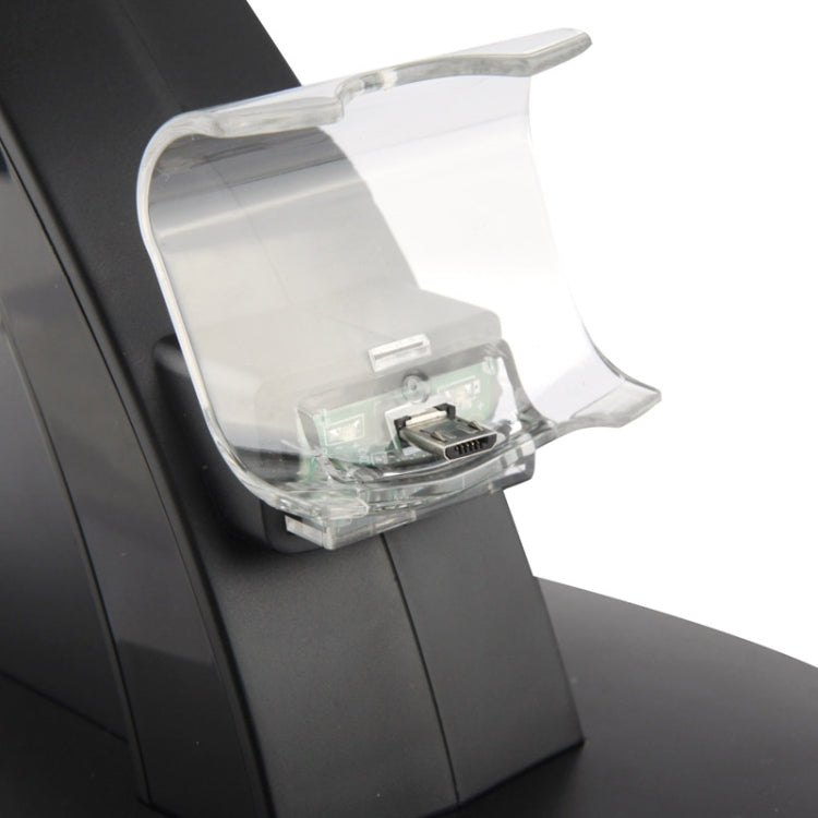 2 x USB Charging Dock Station Stand / Controller Charging Stand for PS4(Black) - Charger & Power by PMC TechLife | Online Shopping South Africa | PMC TechLife