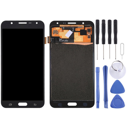 LCD Screen and Digitizer Full Assembly (OLED Material ) for Galaxy J7 / J700, J700F, J700F/DS, J700H/DS, J700M, J700M/DS, J700T, J700P(Black) - LCD Screen by PMC Jewellery | Online Shopping South Africa | PMC Jewellery