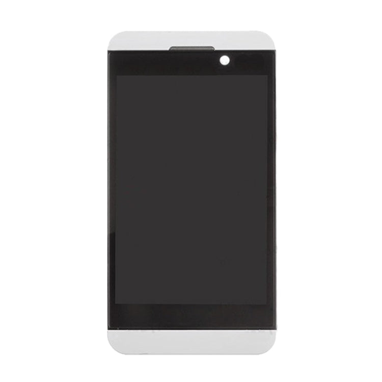 LCD Screen and Digitizer Full Assembly with Frame for BlackBerry Z10 4G(White) - For BlackBerry by PMC Jewellery | Online Shopping South Africa | PMC Jewellery
