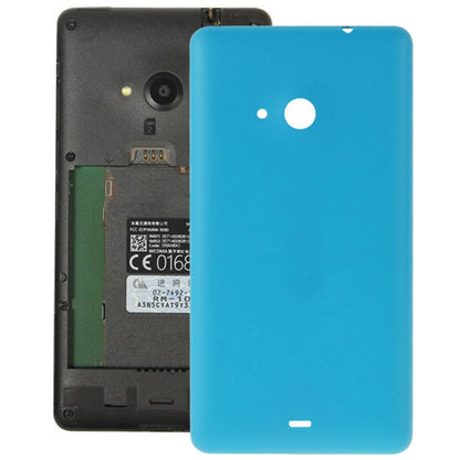 Frosted Surface Plastic Back Housing Cover  for Microsoft Lumia 535(Blue) - Back Cover by PMC Jewellery | Online Shopping South Africa | PMC Jewellery