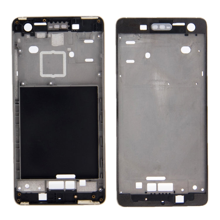 Front Housing LCD Frame Bezel Plate  for Xiaomi Mi 4(Silver) - Frame Bezel Plate by PMC Jewellery | Online Shopping South Africa | PMC Jewellery