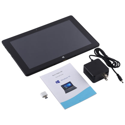 Hongsamde Tablet PC, 10.1 inch, 8GB+128GB, Windows 10 Intel Gemini Lake Celeron N4120 1.1GHz - 2.6GHz, HDMI, Bluetooth, WiFi,  with Keyboard Leather Case(Black) - Other by Hongsamde | Online Shopping South Africa | PMC Jewellery