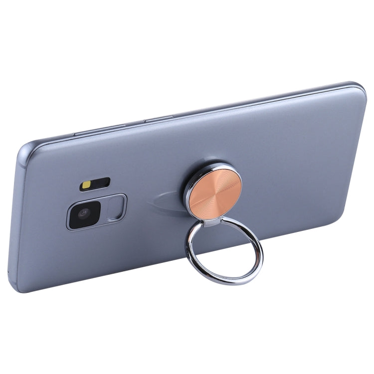 Universal CD Pattern Metal Mobile Phone Ring Holder(Rose Gold) - free shipping - PMC TechLife - Order now!