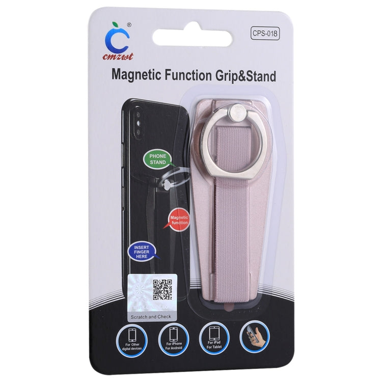 Universal Durable Finger Ring Phone Holder Sling Grip Anti-slip Stand(Rose Gold) - Ring Holder by PMC TechLife | Online Shopping South Africa | PMC TechLife