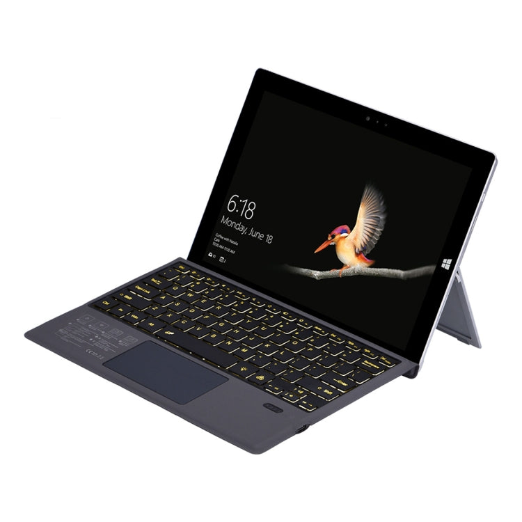 1089D-C For Microsoft Surface pro3 / pro4 / pro 2017 / pro6 / pro7 Universal Magnetic Adsorption Bluetooth 3.0 Keyboard Holster with Colorful Backlight - Others Keyboard by PMC TechLife | Online Shopping South Africa | PMC TechLife | Buy Now Pay Later Mobicred