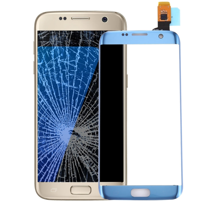 For Galaxy S7 Edge / G9350 / G935F / G935A Touch Panel (Blue) - Touch Panel by PMC Jewellery | Online Shopping South Africa | PMC Jewellery