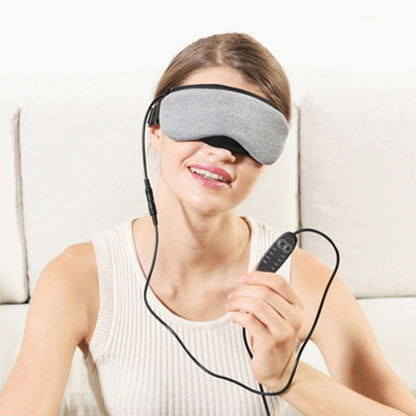 USB Charging Heating Steam Sleep Eye Mask (Grey) - Eye Masks by PMC Jewellery | Online Shopping South Africa | PMC Jewellery