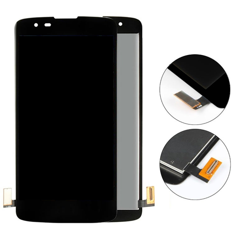 TFT LCD Screen for LG K8 (2016)Digitizer Full Assembly with Frame(Black) - free shipping - PMC TechLife - Order now!