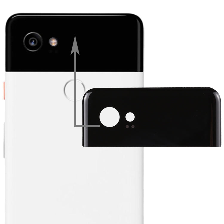 Google Pixel 2 XL Back Cover Top Glass Lens Cover - Back Cover by PMC TechLife | Online Shopping South Africa | PMC TechLife