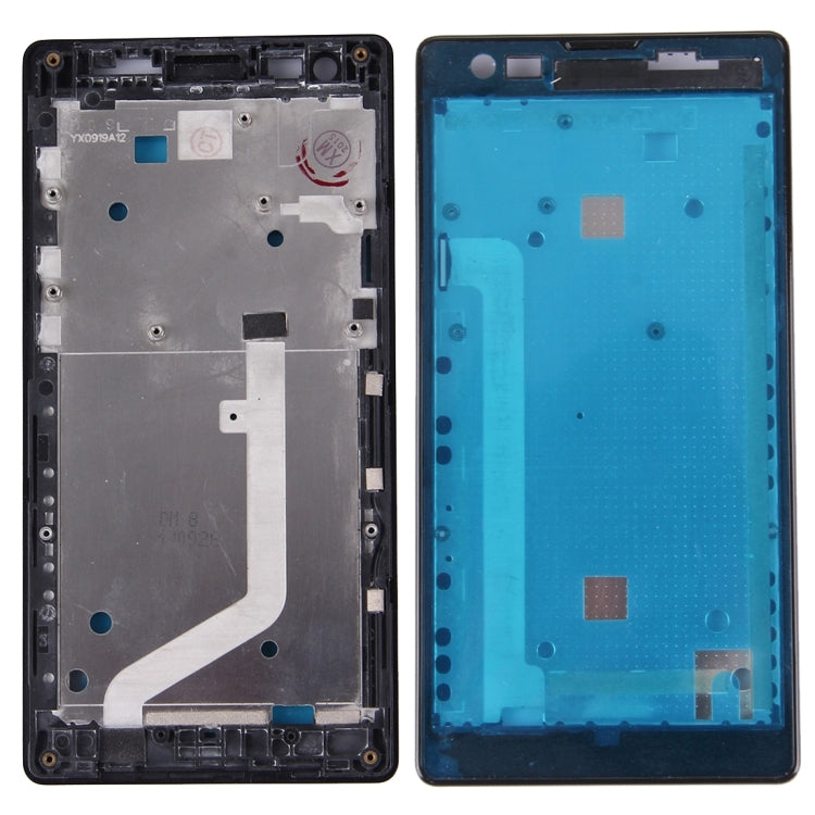 For Xiaomi Redmi (4G Version) Front Housing LCD Frame Bezel(Black) - Frame Bezel Plate by PMC TechLife | Online Shopping South Africa | PMC TechLife