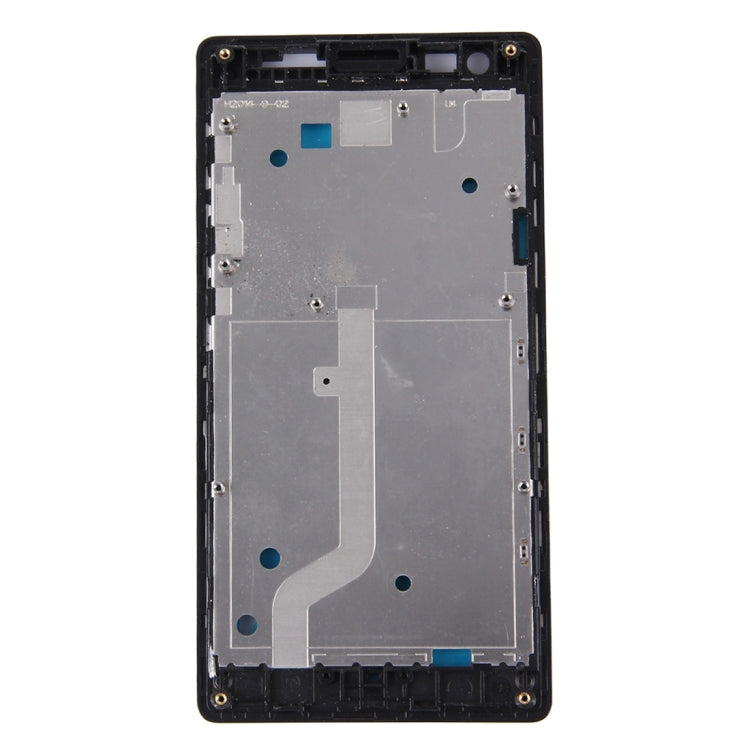 For Xiaomi Redmi (3G Version) Front Housing LCD Frame Bezel(Black) - Frame Bezel Plate by PMC TechLife | Online Shopping South Africa | PMC TechLife