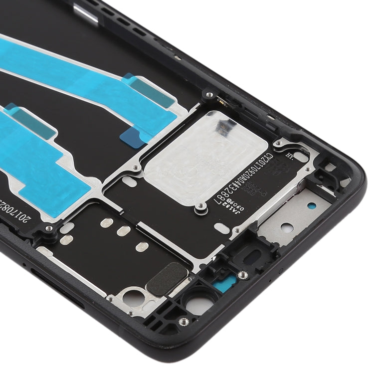 Middle Frame Bezel Plate with Side Keys for Xiaomi Note 3(Black) - Frame Bezel Plate by PMC TechLife | Online Shopping South Africa | PMC TechLife