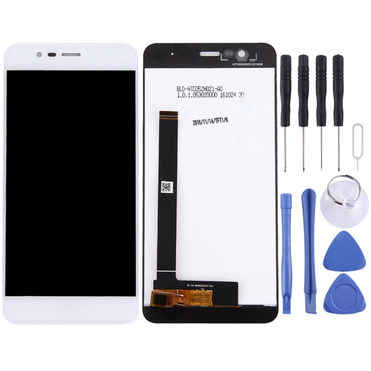 OEM LCD Screen for Asus ZenFone 3 Max / ZC520TL / X008D (038 Version) with Digitizer Full Assembly (White) - free shipping - PMC TechLife - Order now!