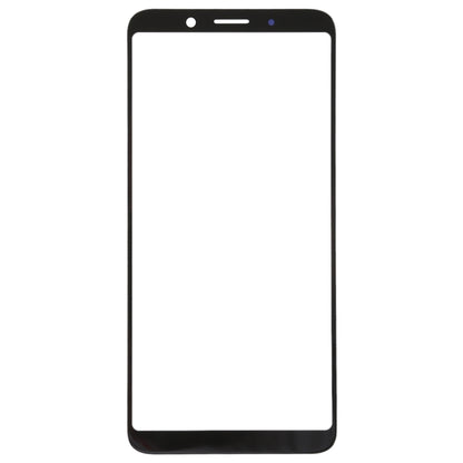 For OPPO A73 Front Screen Outer Glass Lens (Black) - Outer Glass Lens by PMC Jewellery | Online Shopping South Africa | PMC Jewellery