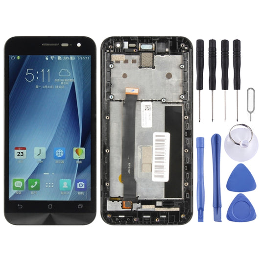 OEM LCD Screen for Asus Zenfone 2 ZE500CL Z00D Digitizer Full Assembly with Frame（Black) - LCD Screen by PMC Jewellery | Online Shopping South Africa | PMC Jewellery