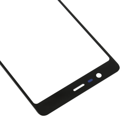 Front Screen Outer Glass Lens for Nokia 5.1 TA 1024 1027 1044 1053 1008 1030 1109(Black) - Outer Glass Lens by PMC Jewellery | Online Shopping South Africa | PMC Jewellery