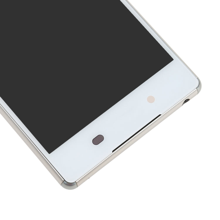 OEM LCD Screen for Sony Xperia Z5 Digitizer Full Assembly with Frame(White) - free shipping - PMC TechLife - Order now!