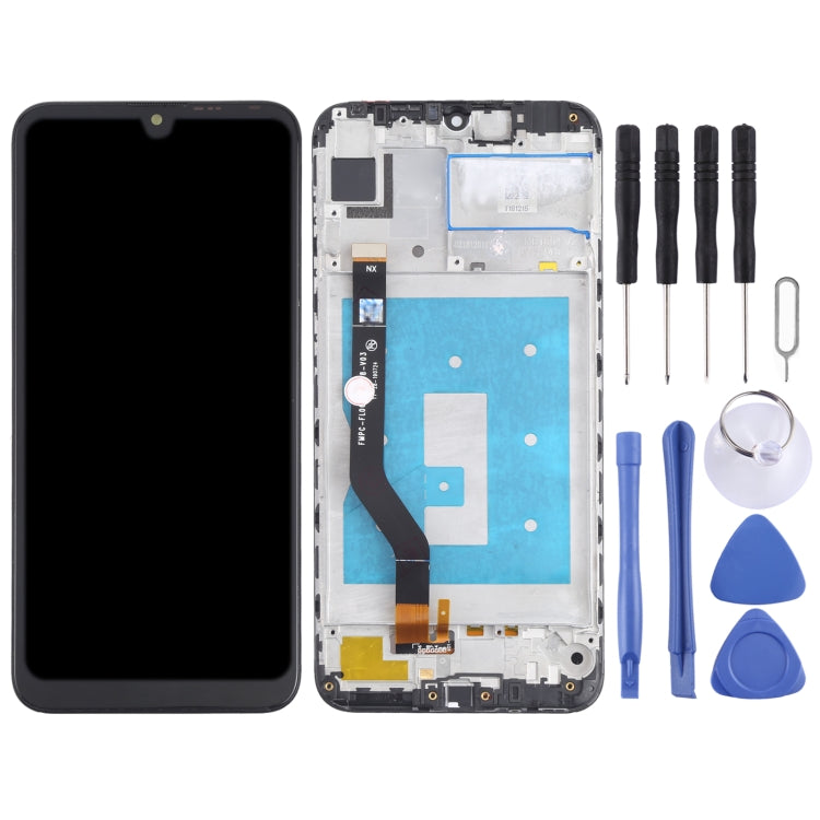 OEM LCD Screen for Huawei Y7 (2019)(High Version) Digitizer Full Assembly with Frame (Black) - free shipping - PMC TechLife - Order now!