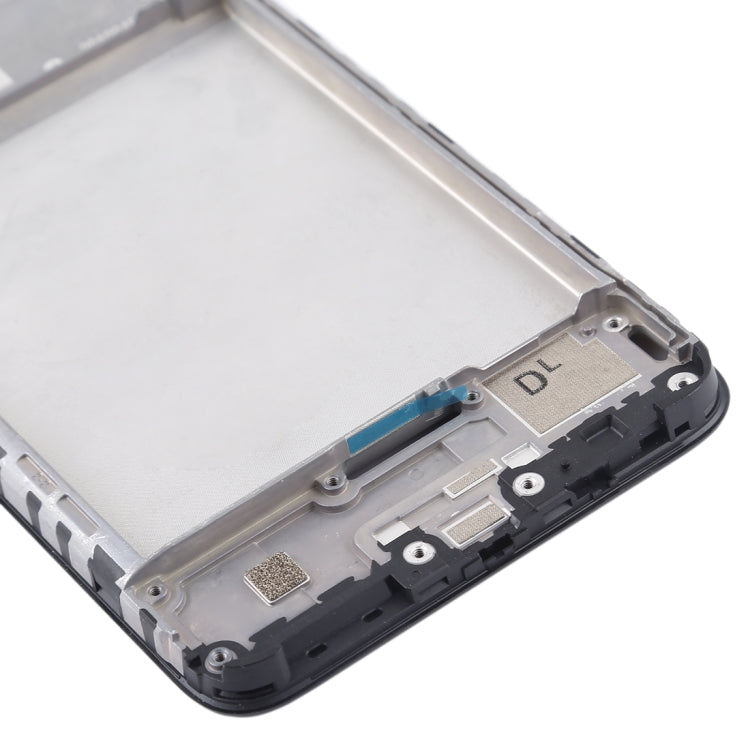 Front Housing LCD Frame Bezel Plate for Xiaomi Redmi 7A (Black) - Frame Bezel Plate by PMC TechLife | Online Shopping South Africa | PMC TechLife