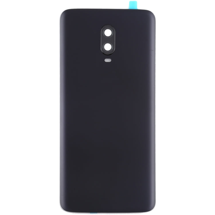 For OnePlus 6T Original Battery Back Cover with Camera Lens (Frosted Black ) - Back Cover by PMC TechLife | Online Shopping South Africa | PMC TechLife