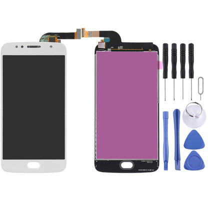 TFT LCD Screen for Motorola Moto G5S with Digitizer Full Assembly (White) - LCD Screen by PMC Jewellery | Online Shopping South Africa | PMC Jewellery