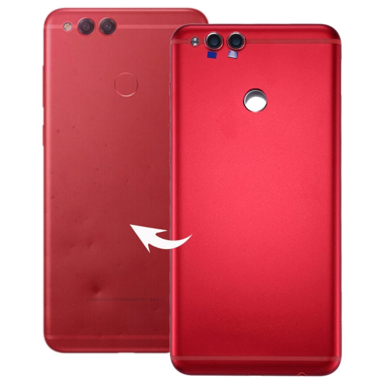 Back Cover for Huawei Honor Play 7X(Red) - Back Cover by PMC TechLife | Online Shopping South Africa | PMC TechLife
