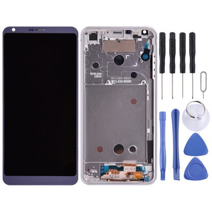 Original LCD Screen for for LG G6 / H870 / H870DS / H872 / LS993 / VS998 / US997 Digitizer Full Assembly with Frame(Purple) - For LG by PMC Jewellery | Online Shopping South Africa | PMC Jewellery