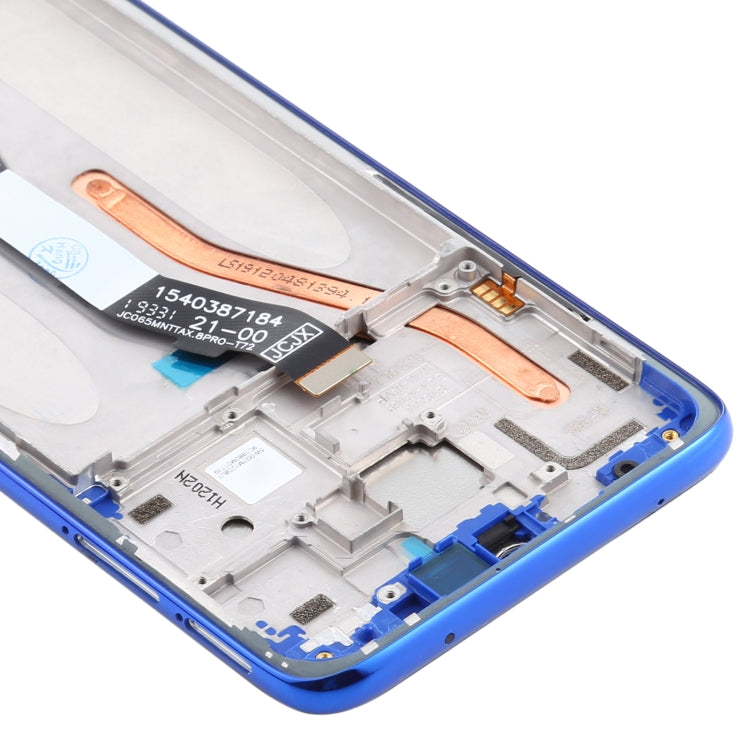 TFT LCD Screen for Xiaomi Redmi Note 8 Pro Digitizer Full Assembly with Frame (Double SIM Card Version)(Blue) - free shipping - PMC TechLife - Order now!
