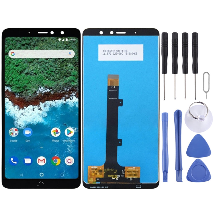 TFT LCD Screen for BQ Aquaris X2 / X2 Pro with Digitizer Full Assembly(Black) - free shipping - PMC TechLife - Order now!