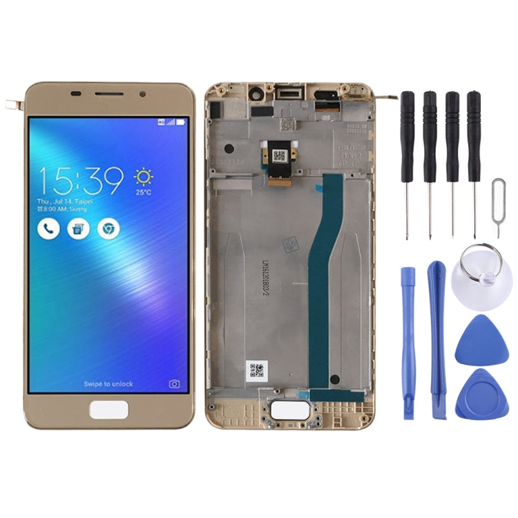 OEM LCD Screen for ASUS Zenfone 3S Max ZC521TL X00GD Digitizer Full Assembly with Frame���Gold) - free shipping - PMC TechLife - Order now!