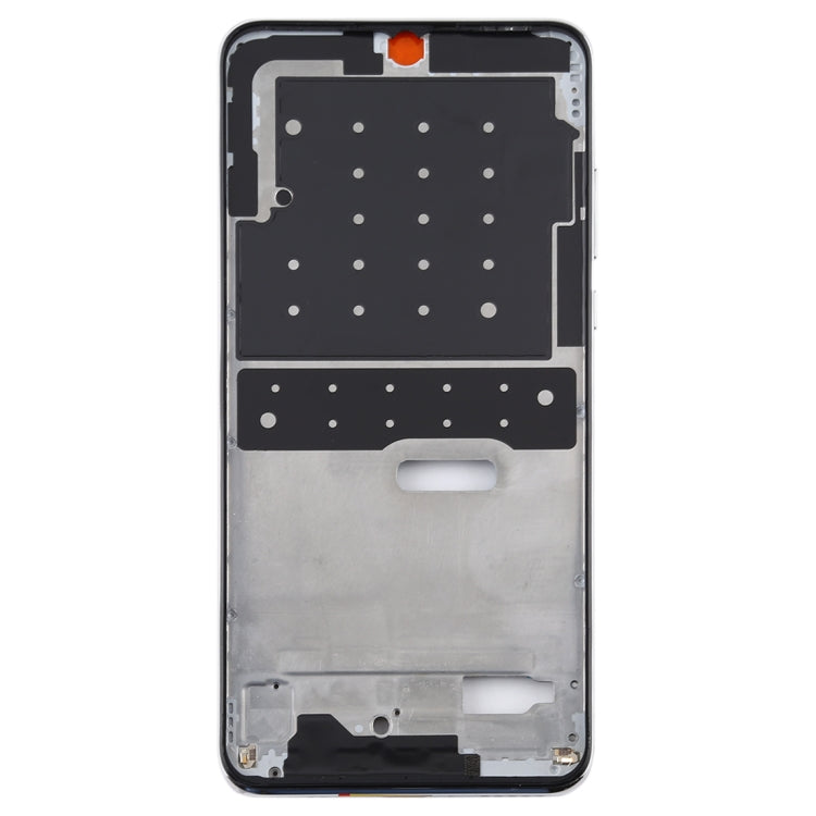 Middle Frame Bezel Plate with Side Keys for Huawei Nova 4e(White) - Full Housing Cover by PMC Jewellery | Online Shopping South Africa | PMC Jewellery