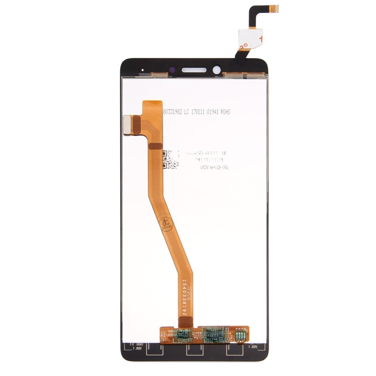 OEM LCD Screen for Lenovo K6 Note with Digitizer Full Assembly (White) - LCD Screen by PMC Jewellery | Online Shopping South Africa | PMC Jewellery