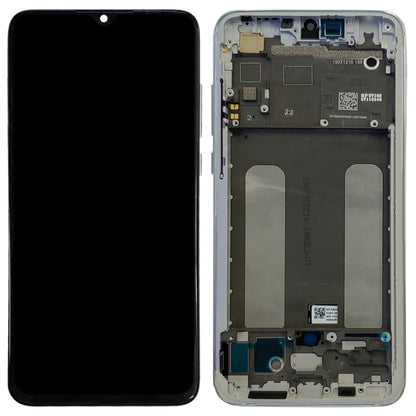 Original LCD Screen for Xiaomi Mi CC9 Digitizer Full Assembly with Frame(Silver) - LCD Screen by PMC Jewellery | Online Shopping South Africa | PMC Jewellery