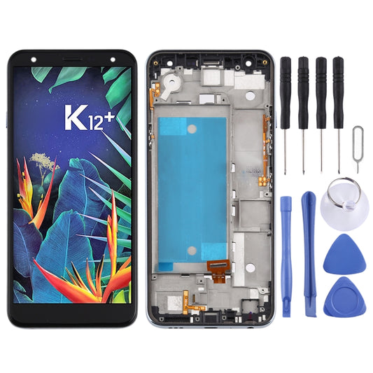 TFT LCD Screen for LG K40 LMX420 / X4 2019 / K12 Plus,Double SIM with Digitizer Full Assembly (Black) - For LG by PMC Jewellery | Online Shopping South Africa | PMC Jewellery