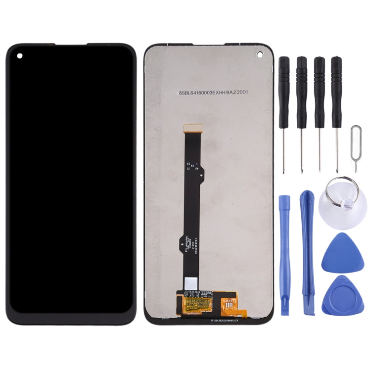 TFT LCD Screen for Motorola Moto G8 with Digitizer Full Assembly (Black) - free shipping - PMC TechLife - Order now!