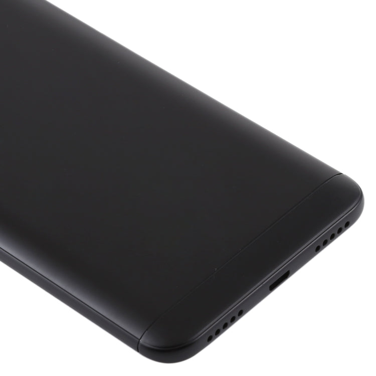 Back Cover with Camera Lens & Side Keys for Xiaomi Redmi 5 Plus(Black) - Back Cover by PMC TechLife | Online Shopping South Africa | PMC TechLife