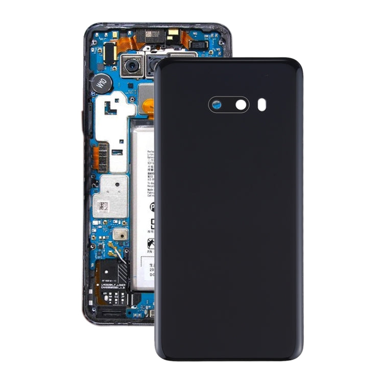 Battery Back Cover for LG G8X ThinQ(Black) - For LG by PMC TechLife | Online Shopping South Africa | PMC TechLife | Buy Now Pay Later Mobicred