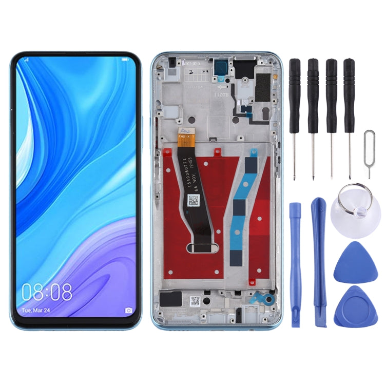 OEM LCD Screen for Huawei P smart Pro 2019 Digitizer Full Assembly with Frame(Blue) - free shipping - PMC TechLife - Order now!