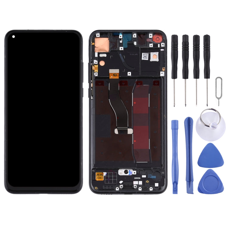 OEM LCD Screen for Huawei Honor View 20 Digitizer Full Assembly with Frame(Black) - LCD Screen by PMC Jewellery | Online Shopping South Africa | PMC Jewellery