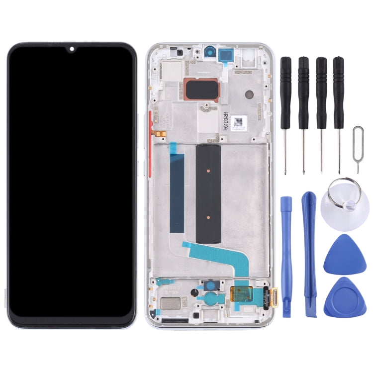 Original AMOLED LCD Screen for Xiaomi Mi 10 Lite 5G with Digitizer Full Assembly(Silver) - LCD Screen by PMC Jewellery | Online Shopping South Africa | PMC Jewellery