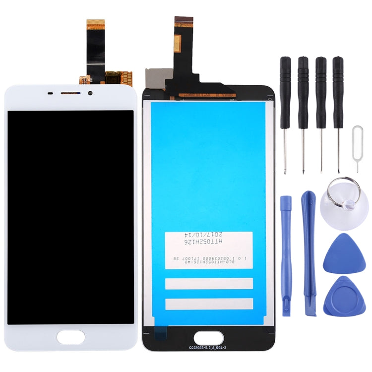 TFT LCD Screen for Meizu M6 / M711Q / M711C / M711M with Digitizer Full Assembly(White) - LCD Screen by PMC Jewellery | Online Shopping South Africa | PMC Jewellery